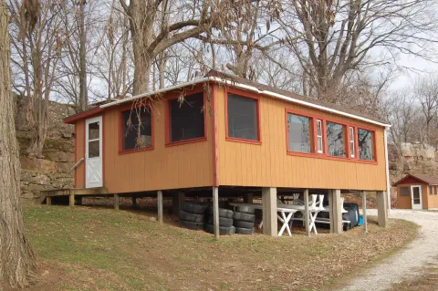 Exterior photo of Montgomery Cottage