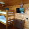 main room: bunk beds